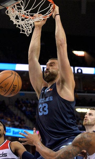 Temple, Gasol, Conley lead Grizzlies past Wizards 107-95
